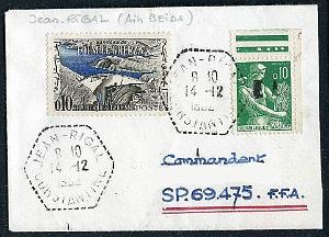 Lettre Commandant Schmitt 04- Jean Rigal- Constantine